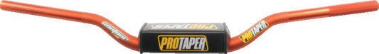 Orange ProTaper Contour SX Race Handlebar with textured grips and sleek design, suitable for motocross and racing bikes.
