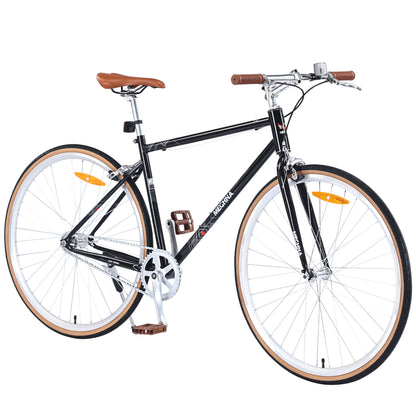 Hycline Pastoral 700x35C bicycle tire, durable rubber tire for road bikes, with detailed tread pattern and sidewall branding.