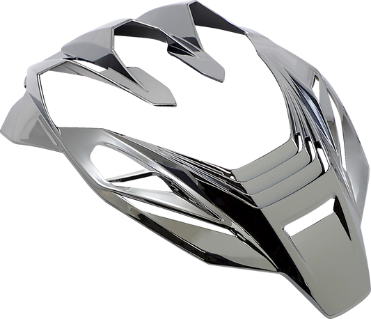 Silver ICON Airflite™ Airfoil SB helmet part from Bill's Exhausts, shown in a detailed close-up image.
