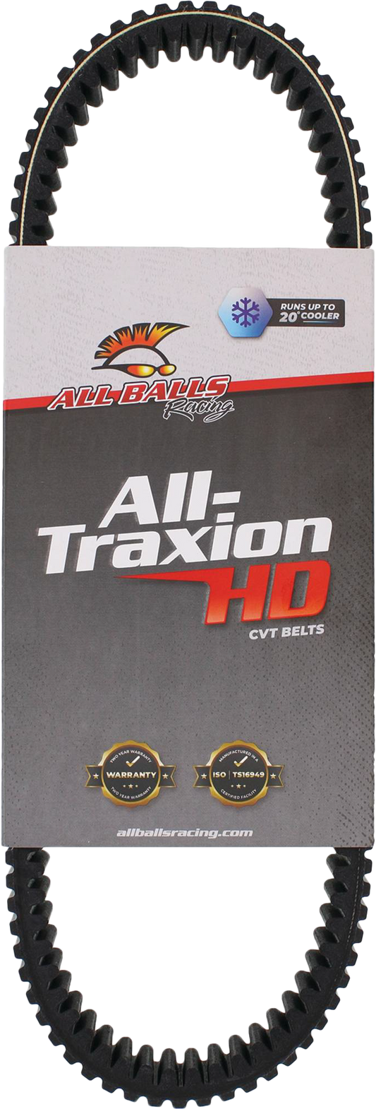 ALL BALLS, ALL BALLS CV Belt Pol Part Number 25-9025 - High-Performance Drive Belt for Cooler Operation