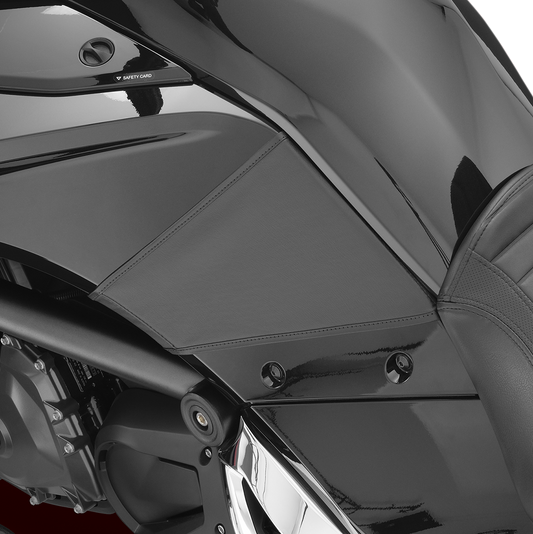 Show Chrome Mini Bra Gas Tank for Can-Am H40-303BK engine, featuring chrome finish and compact design from Bill's Exhausts.