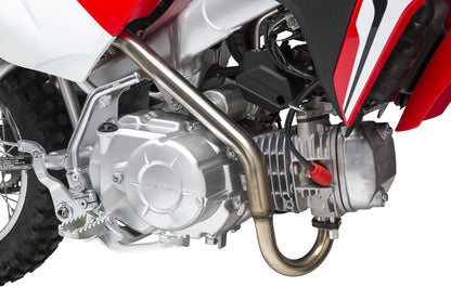 YOSHIMURA RS-9T HEADER/CANISTER/END CAP EXHAUST SYSTEM SS-AL-CF For CRF110