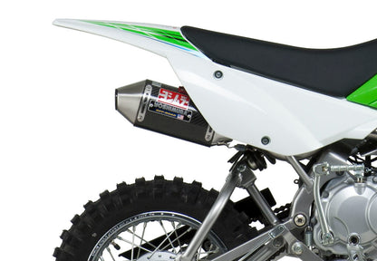 YOSHIMURA RS-2 header, canister, and end cap exhaust system for UTVs, featuring stainless steel construction and polished finish.