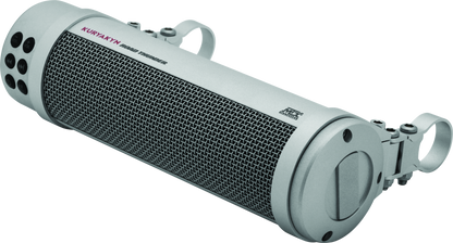 Kuryakyn Road Thunder Plus Bluetooth marine audio system with 300-watt powersports sound bar and MTX speakers, mounted outdoors