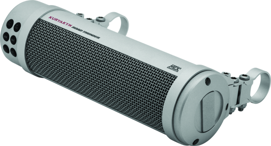 Kuryakyn Road Thunder Plus Bluetooth marine audio system with 300-watt powersports sound bar and MTX speakers, mounted outdoors