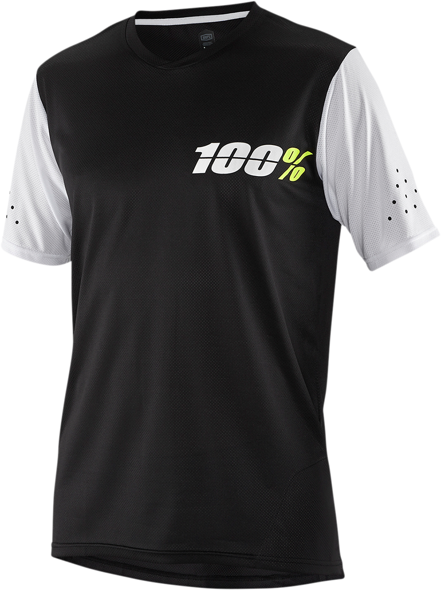 100% Ridecamp Jersey - Short-Sleeve - Black - Small 41401-001-10 - Howling Moto