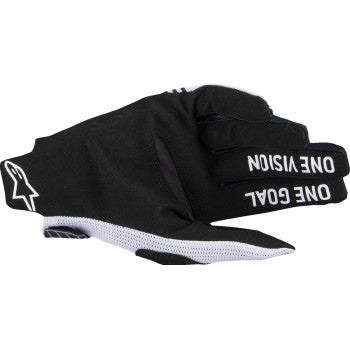 ALPINESTARS Radar Pro MX Gloves - White - XL 3560325-20-XL - Howling Moto