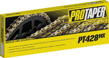 ProTaper, ProTaper 428MX1 Gold Series Chain for 125cc Off-Road Motorcycles