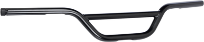 Black BILTWELL handlebar for Moto bikes, TBW model, with a sturdy metal design and textured grip surface.