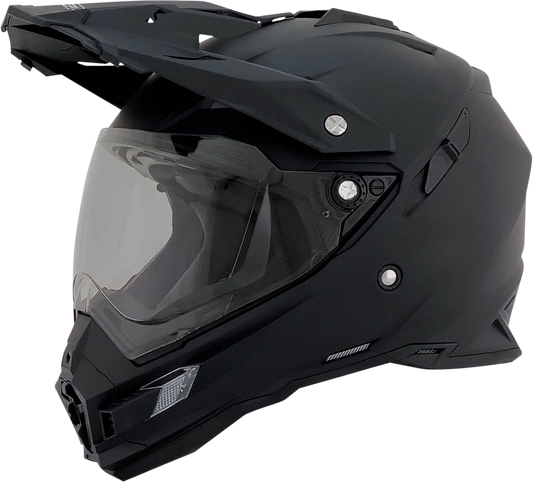 Bill's Exhausts AFX FX-41DS helmet shield in light smoke, outer face shield for motorcycle helmet with tinted visor