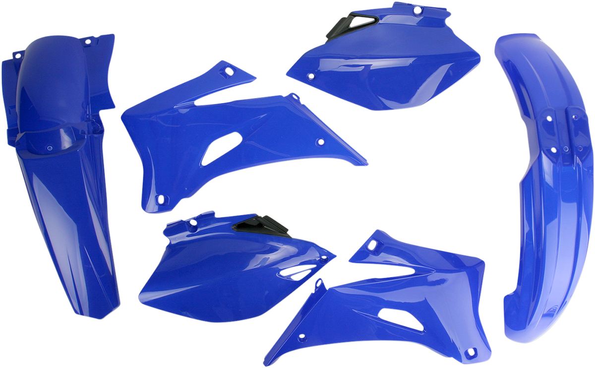 Blue Acerbis standard replacement body kit for Yamaha YZ250F and YZ450F 2006-2009 motorcycle, includes front and side panels.
