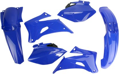 Blue Acerbis standard replacement body kit for Yamaha YZ250F and YZ450F 2006-2009 motorcycle, includes front and side panels.