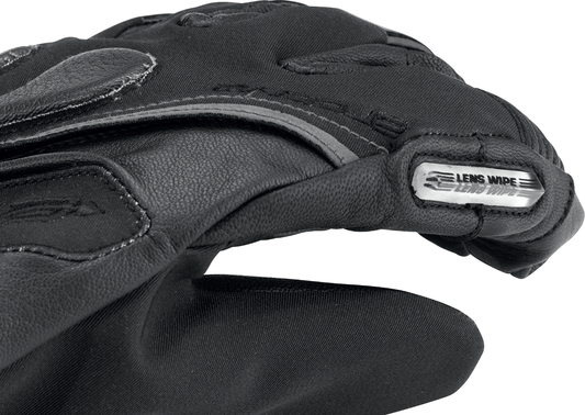 Black ARCTIVA Meridian gloves by Bill's Exhausts in 3XL size, showing the padded, durable glove design for outdoor activities.
