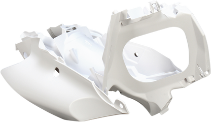 A black Acerbis standard replacement motorcycle body kit with OEM parts, designed for durable and precise fitment.