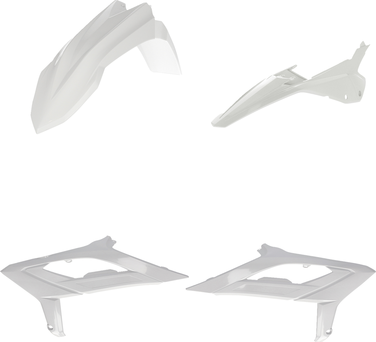 ACERBIS Full Replacement Body Kit - White Beta 125/200/250/300  2023 2979460002 - Howling Moto