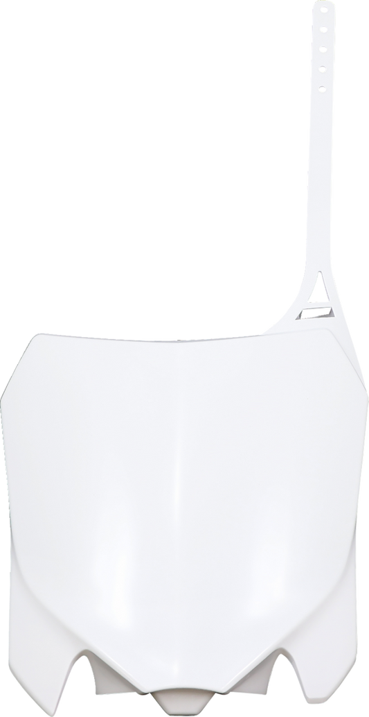 ACERBIS Front Number Plate - White 2314360002 - Howling Moto