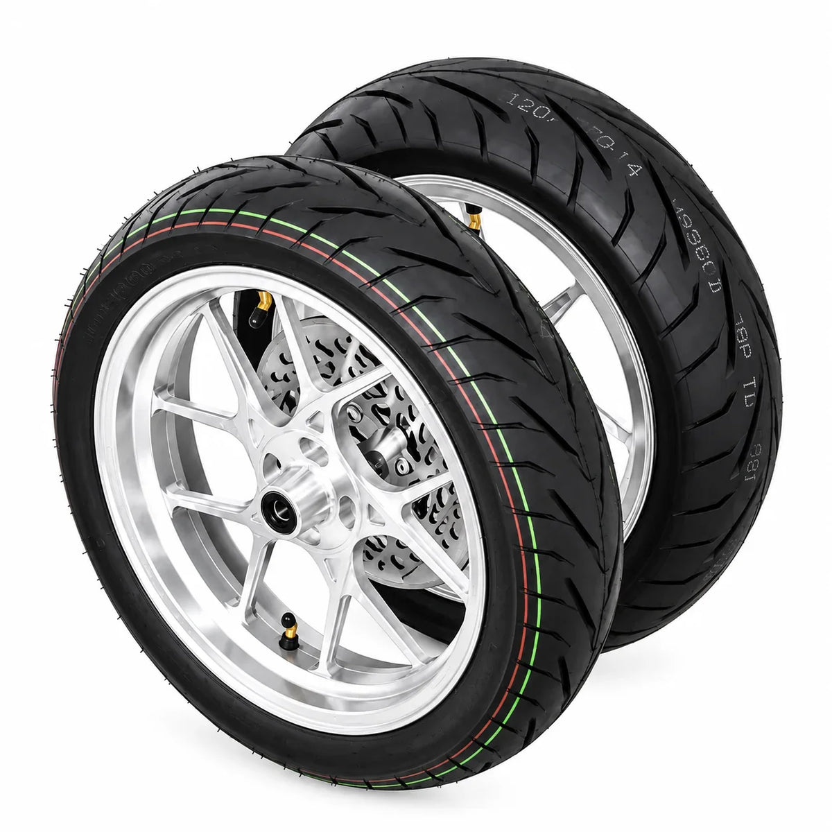 CNC Chrome Wheel Set