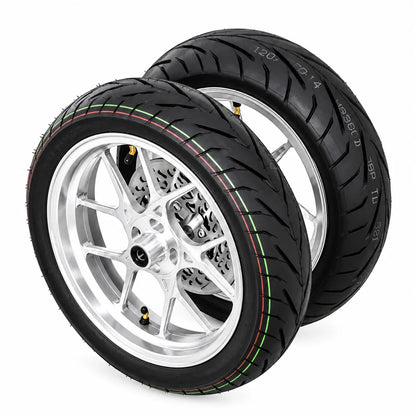 CNC Chrome Wheel Set