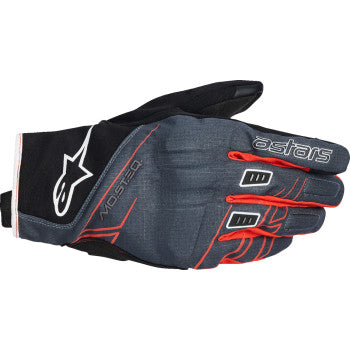 IN STOCK ALPINESTARS Glove Moblast Wp Blk/Anth/Org S 3520226-148-S - Howling Moto