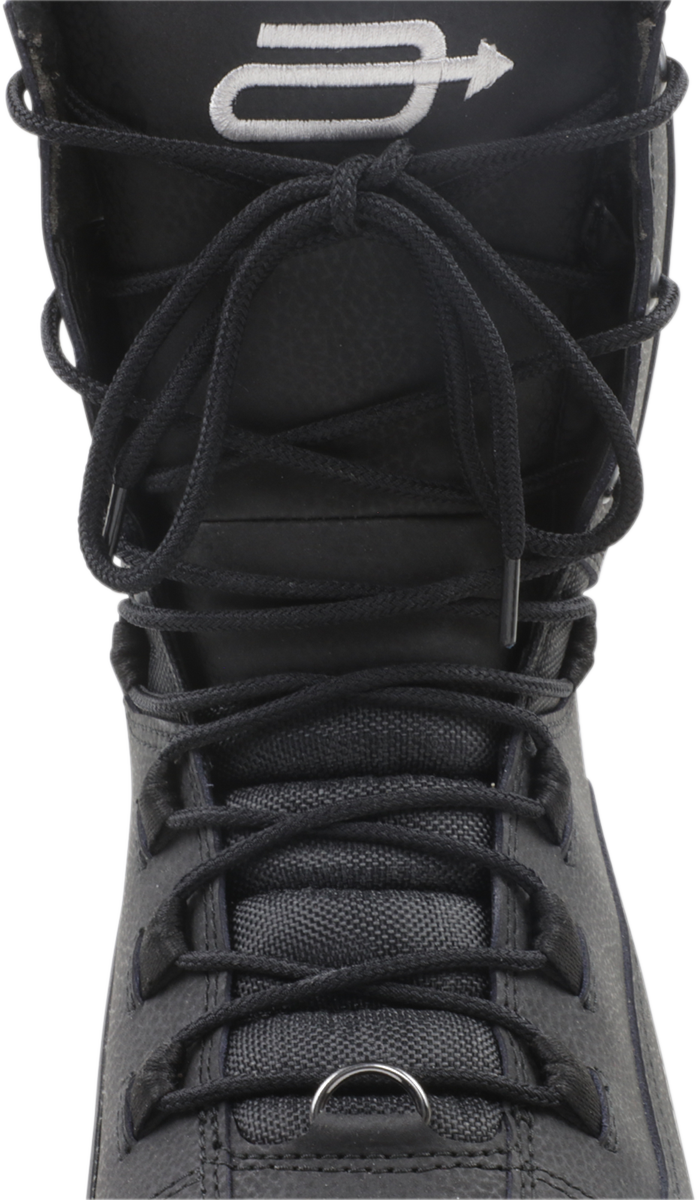 Black ARCTIVA Advance Boots replacement laces in size 10-14, compatible with Bill's Exhausts boots, shown in the image.