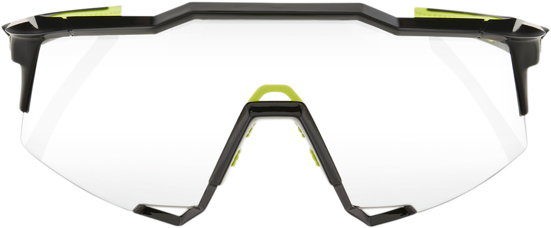 100% Speedcraft Sunglasses - Black - Photochromic 60007-00011 - Howling Moto