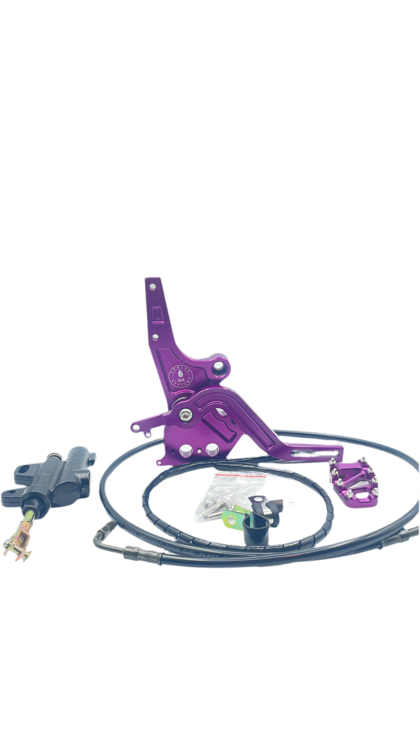 Talaria Mx3 & Mx4 Hydraulic Foot Brake made of Highest Quality 7075 Aluminum and Steel - Howling Moto