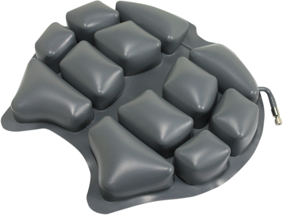 Bill's Exhausts Wild Ass Cushion Air Seat in black, classic smart design for engine comfort and support.