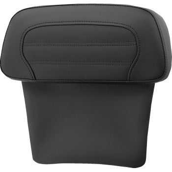 SADDLEMEN Chopped Tour Pak Backrest Pad for FLT/FLH 2014-2023, RP Slim Roll & Pleat design, fits Harley Davidson Touring bikes