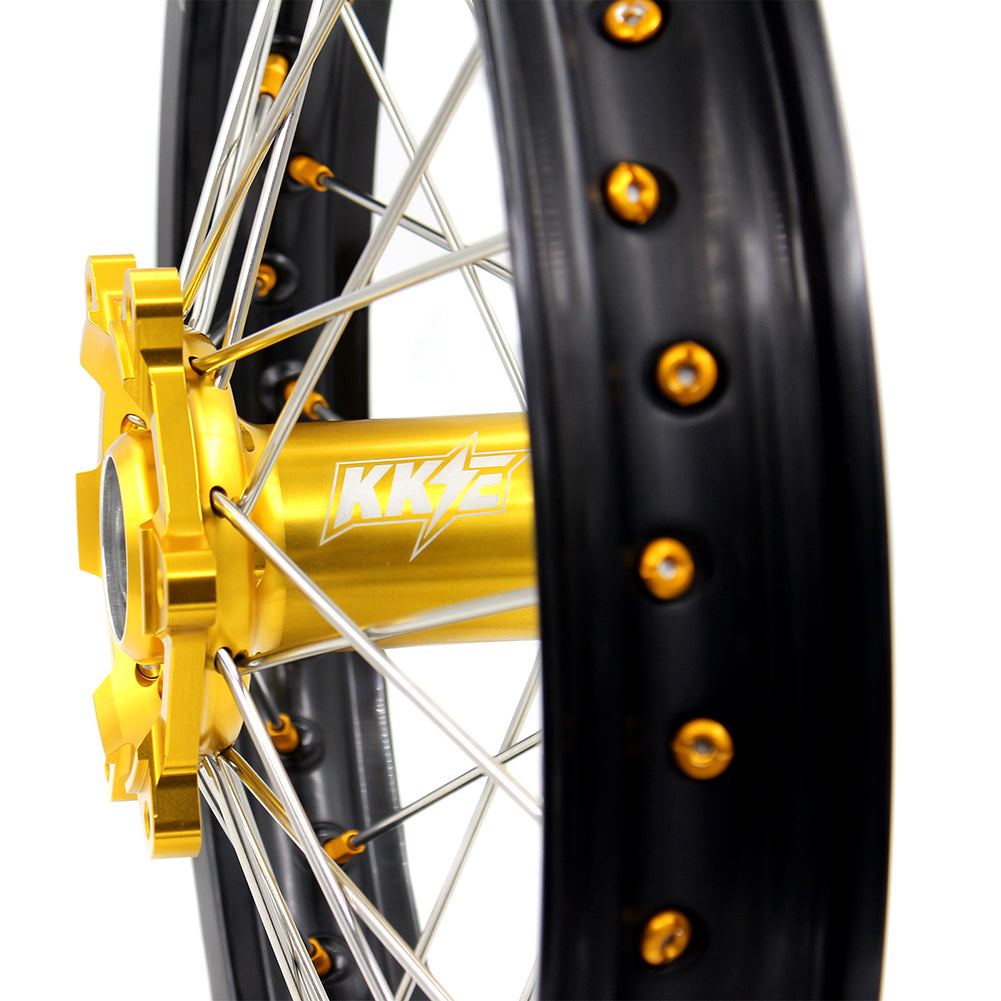 KKE 21/18 Enduro Dirt Wheels Rim For SUZUKI DRZ400SM 2005-2024 - Howling Moto