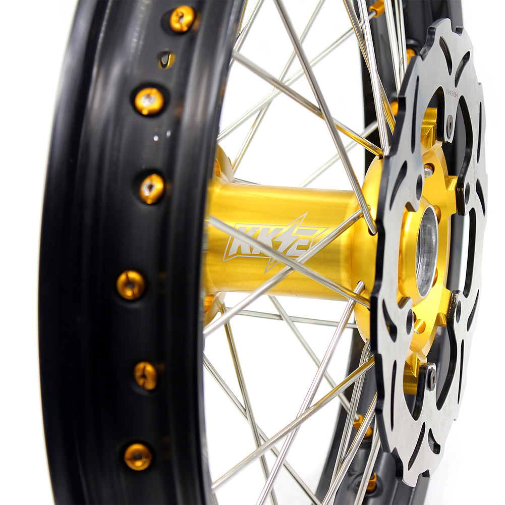 KKE 21/18 Enduro Dirt Wheels Rim For SUZUKI DRZ400SM 2005-2024 - Howling Moto