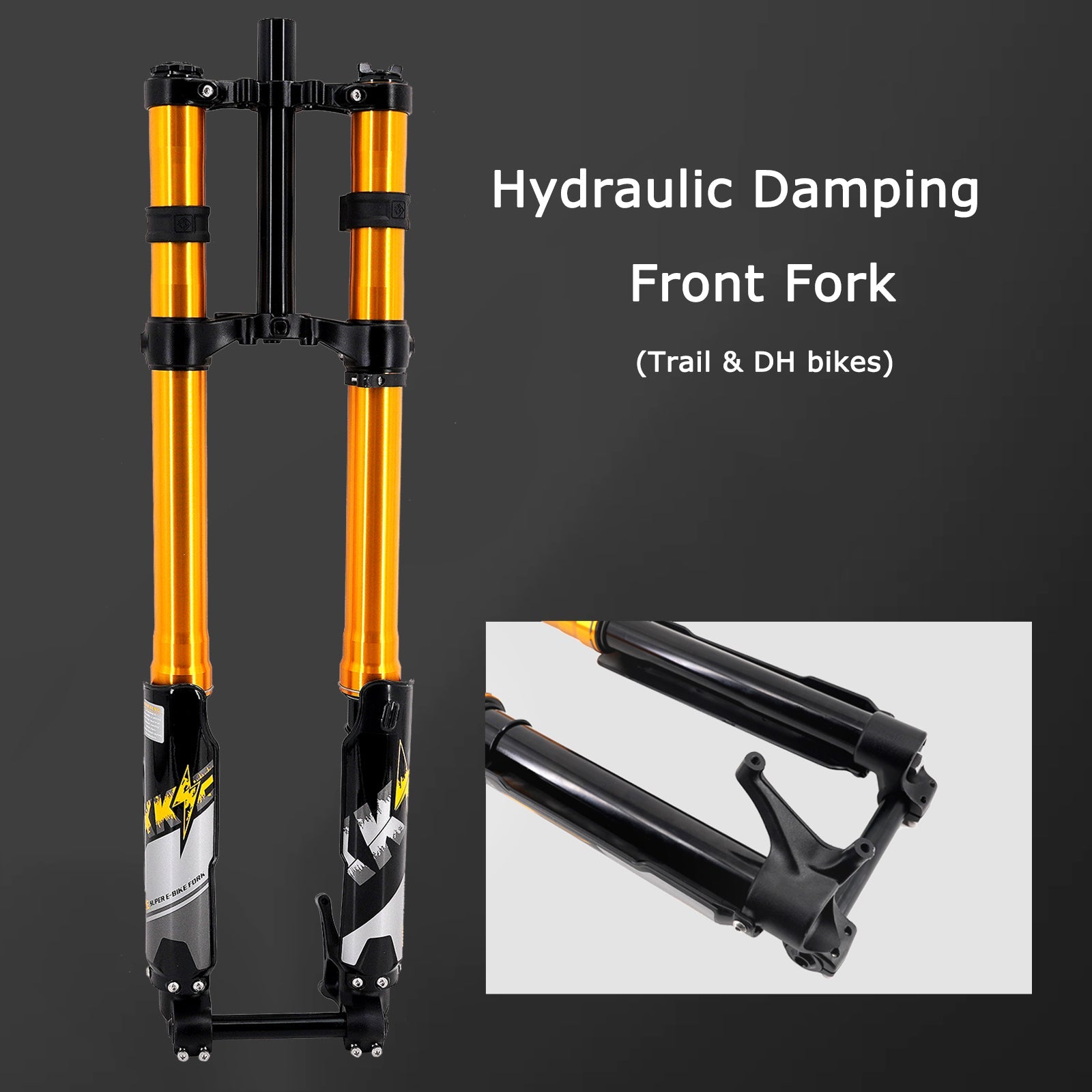 KKE Front Fork Suspension Fit SURRON Light Bee, E-Ride Pro-SS, Talaria Sting MX3/MX4/R (Collective) - Howling Moto
