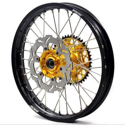 KKE 21 & 19 Wheels for Suzuki RMZ250 2007 RMZ450 2005-2024 Gold&Black - Howling Moto