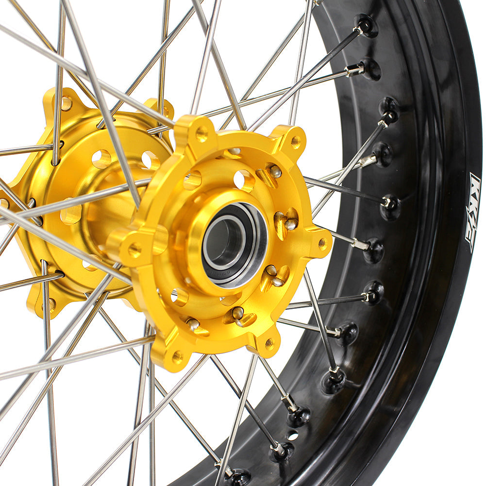KKE 17Inch Supermoto Dirtbike Wheels For SUZUKI DRZ400SM 2005-2024 - Howling Moto