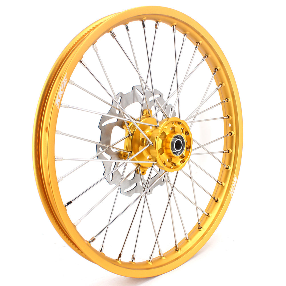 KKE 21 & 19 Wheels Gold Rims For SUZUKI RM125 2001-2007 RM250 2001-2008 - Howling Moto