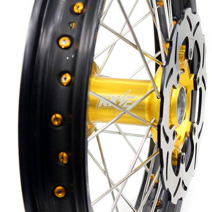 KKE 21/18 Endueo Dirt Spoked Wheels For SUZUKI DRZ400 DRZ400E DRZ400S - Howling Moto