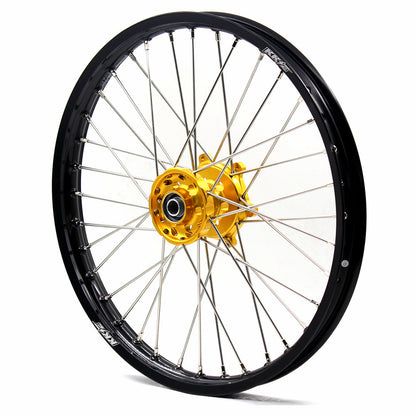 KKE 21 & 19 Wheels for Suzuki RMZ250 2007 RMZ450 2005-2024 Gold&Black - Howling Moto