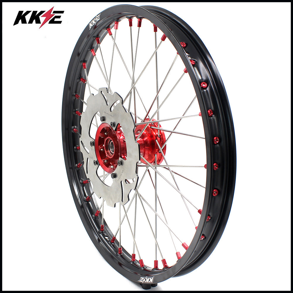 KKE 21 Inch Casting Front Wheel Rim for HONDA XR400R 1996-2004 Red Disc - Howling Moto
