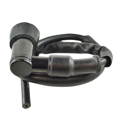 RM STATOR RM07100 spark plug cap for automotive ignition systems, showing the black ignition cap and connecting wire.