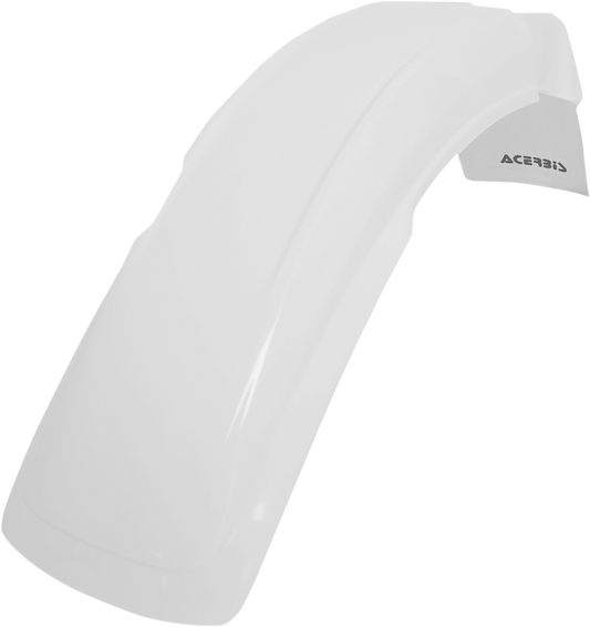ACERBIS Nost Front Fender - White 2040370002 - Howling Moto