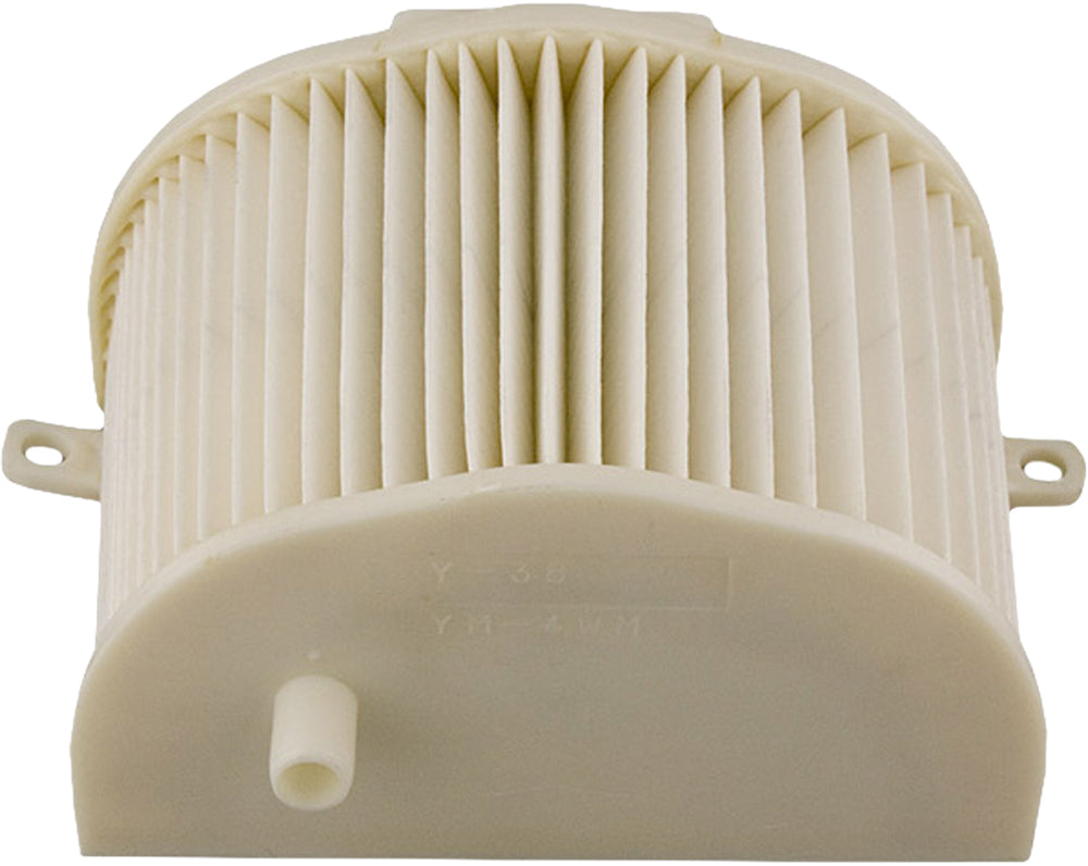HIFLOFILTRO HFA4914 air filter for high-performance engines, showing the clean, rectangular filter element with branding details.