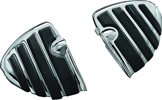 Kuryakyn, Kuryakyn ISO Wing Mini Boards Without Male Mount Adapter in Chrome - Part 4452