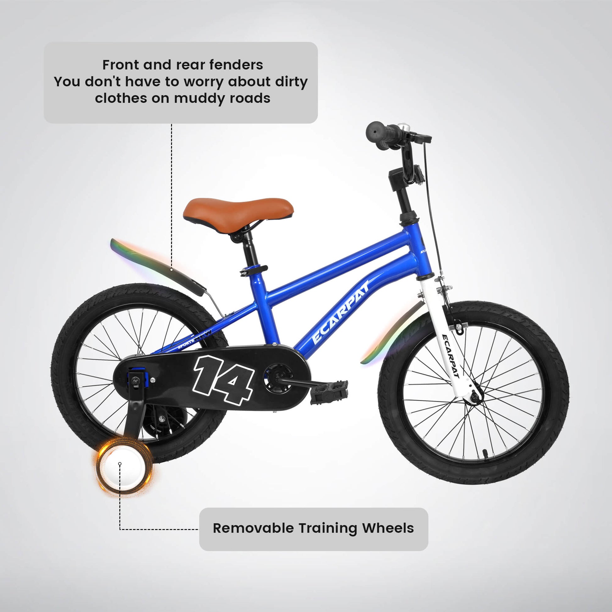 Ecarpat Candami 14” Kid Bike - Howling Moto