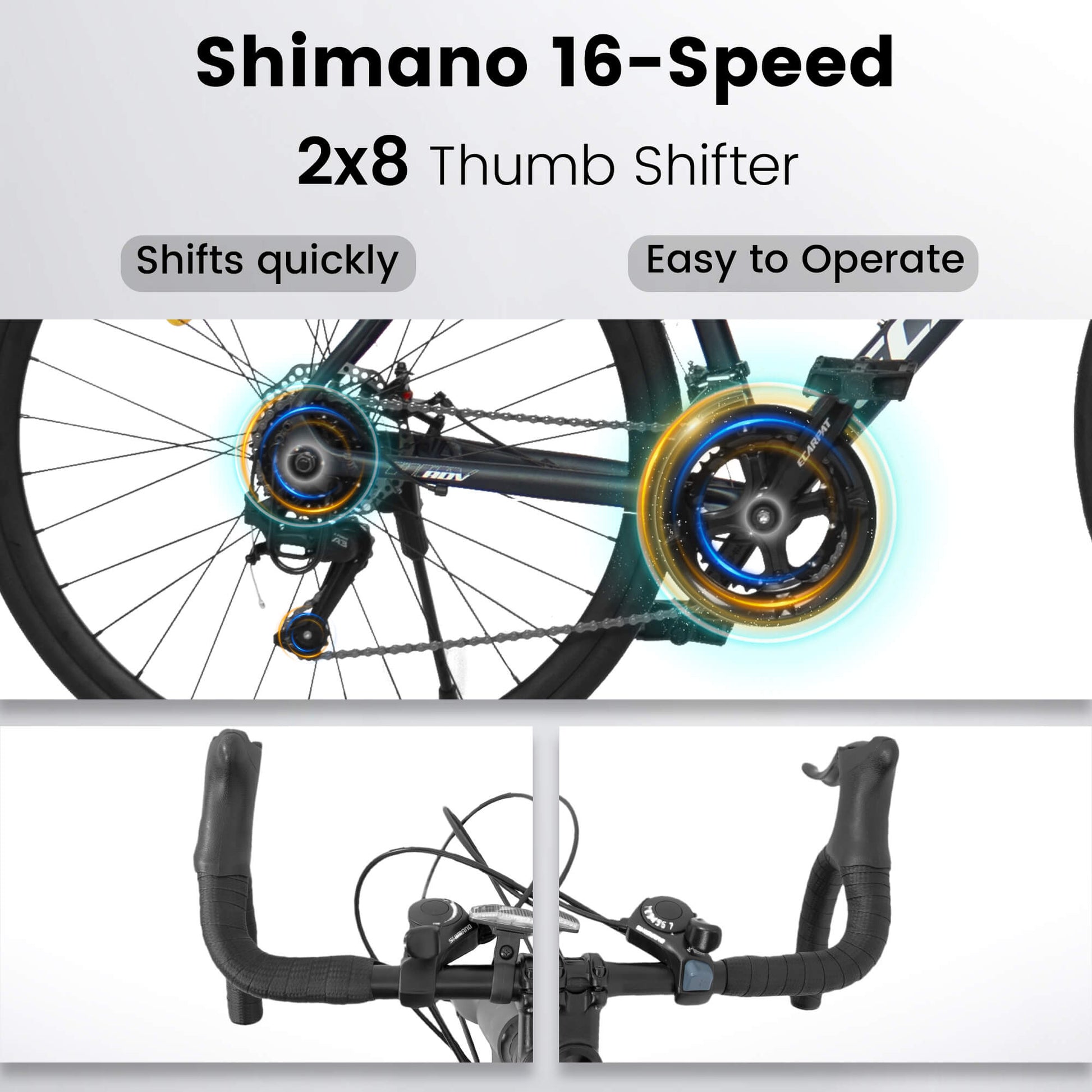 Hycline Dorace SLR 700x28C bicycle tires mounted on a bike wheel, suitable for road cycling and durable performance.