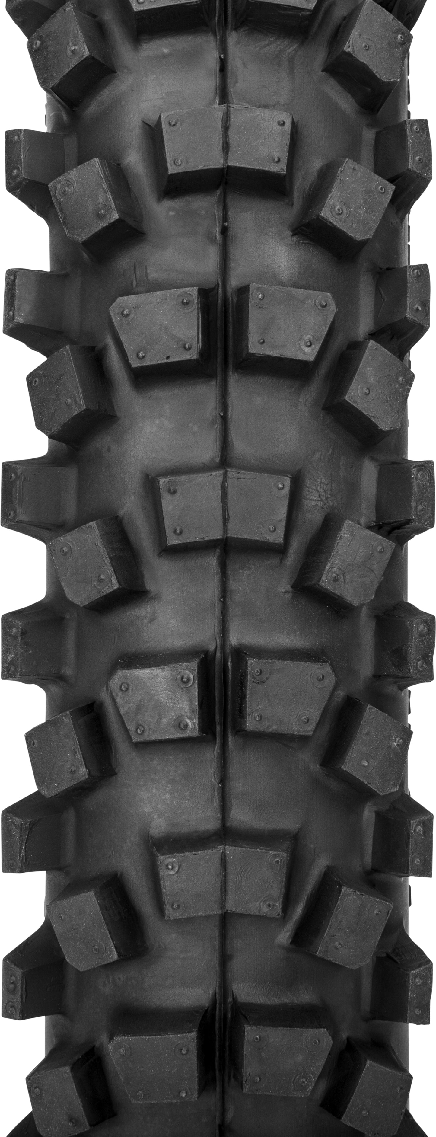 Shinko Tire 520 Series front 2.50-12 33J bias tire for intermediate to hard terrain, designed for off-road motorcycles.