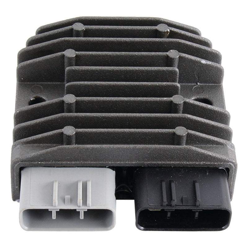 QuadBoss voltage regulator for Can-Am Outlander and Renegade models, part #463608, shown in a close-up view.
