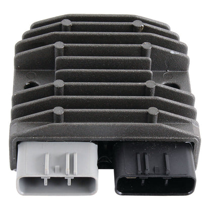 QuadBoss voltage regulator for Can-Am Outlander and Renegade models, part #463608, shown in a close-up view.