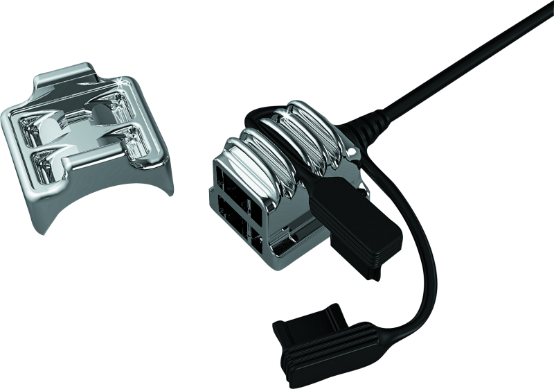 Kuryakyn, Kuryakyn USB Power Port Universal Charger Chrome Part 1688 for Powersports Vehicles