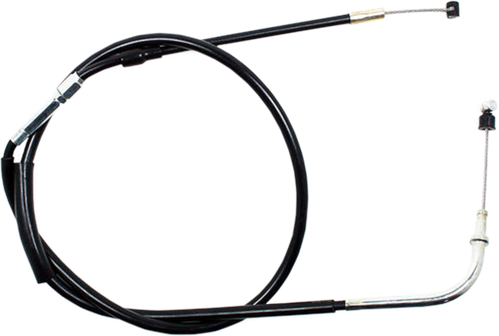 Motion Pro black vinyl clutch cable Part 04-0262, durable and precise control for motorcycle clutch systems.