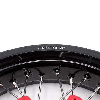 KKE 17 Inch Supermoto Spoke Alloy Wheels Rims For HONDA CRF250L 2013-2020 - Howling Moto