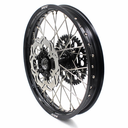 KKE 21 & 18 Enduro Spoked Wheels Fit SUZUKI RM125 1996-2007 RM250 1996-2008 - Howling Moto